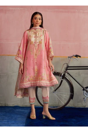 Vic Blush Shirt And Dupatta