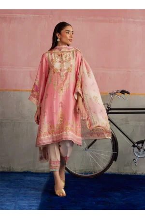 Vic Blush Shirt And Dupatta