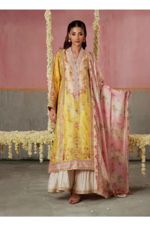 Mogra Buttercup Shirt And Dupatta