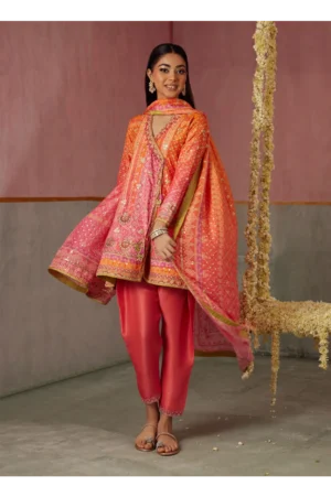 Ananya Ombre Shirt And Dupatta