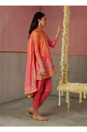 Ananya Ombre Shirt And Dupatta