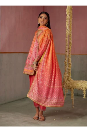 Ananya Ombre Shirt And Dupatta