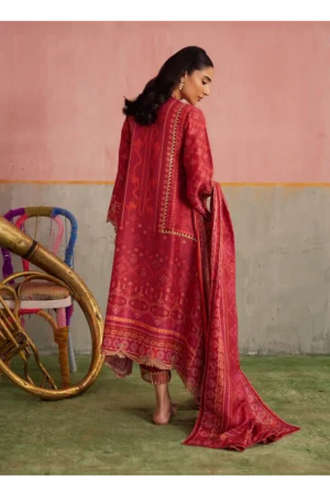 Inuki Maroon Shirt And Dupatta