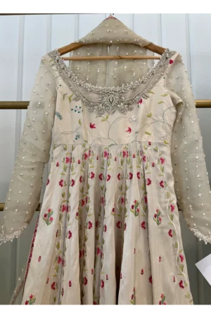 Aris Ivory Kalidaar And Dupatta