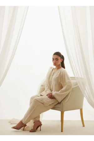 Mavi Ivory Shirt And Dupatta
