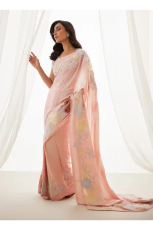Neve Blush Saree And Blouse