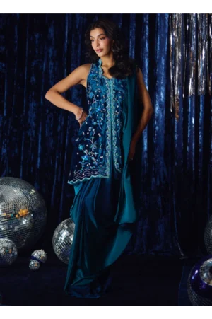 Pri Prussian Blue Saari Jacket