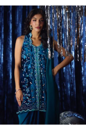 Pri Prussian Blue Saari Jacket