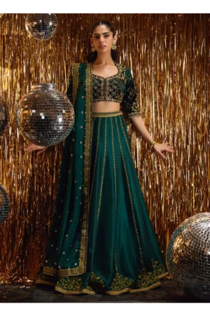 Sera Emerald Lehnga Choli