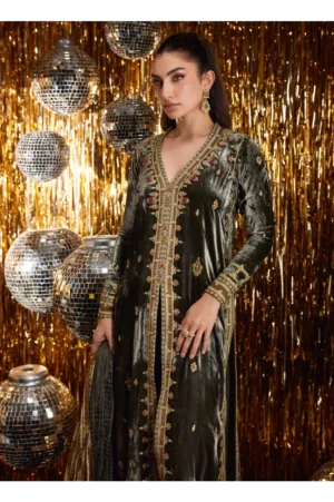 Sarina Slate Shirt And Dupatta