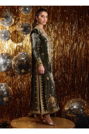 Sarina Slate Shirt And Dupatta