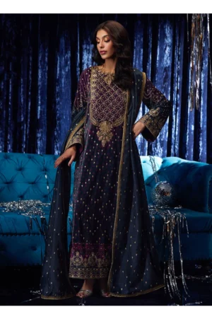 Reeya Velvet Shirt And Dupatta