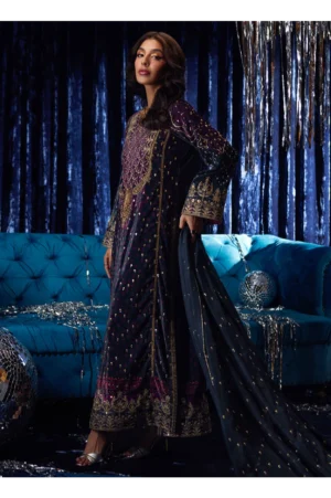 Reeya Velvet Shirt And Dupatta