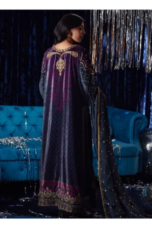 Reeya Velvet Shirt And Dupatta