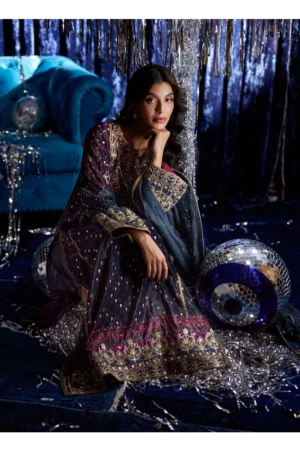 Reeya Velvet Shirt And Dupatta