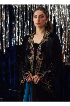 Nori Black Kaftan