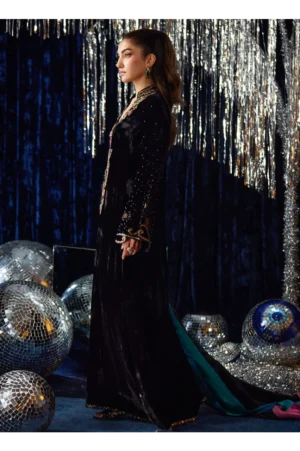 Nori Black Kaftan