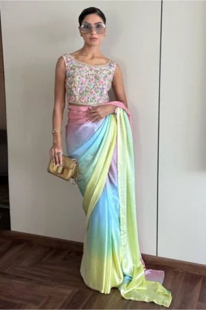 Rainbow Saree