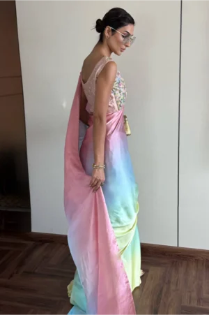 Rainbow Saree