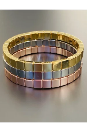 Trio of Cubie Bracelets