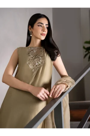 Champagne Beige Three Piece Suit