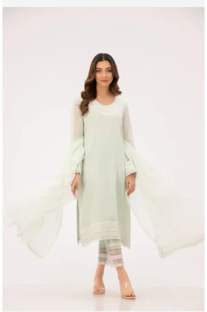 Fia Shirt With Pants & Dupatta AA-00302