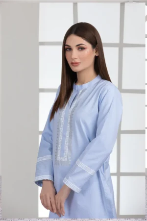 Shein Shirt Block Printed AA-01042