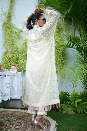 Pastel Blonde ( Kurta with pants )