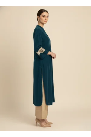 Celene Teal Velvet