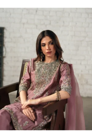 Blush Blaise Hand-Embroidered Silk Three-Piece