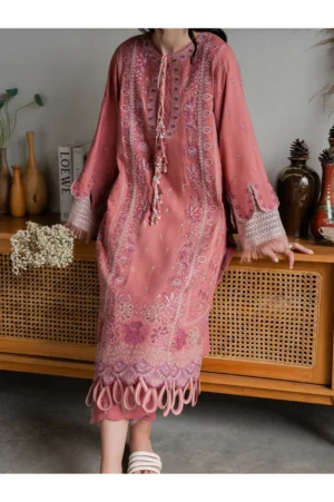 Roseate | 3 Pc Stitched