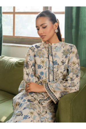 Ivory Mist | 2 Pc Stitched