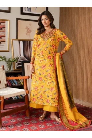 Sunlit Petal | 2 Pc Stitched