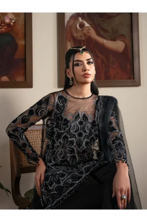 Noir | 3 Pc Stitched