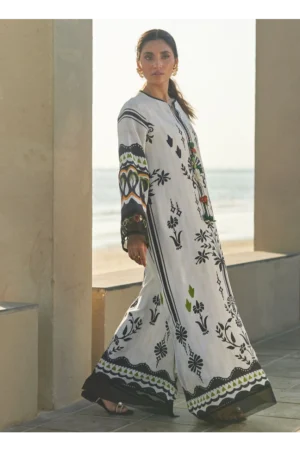 Zenya Crepe Kaftan
