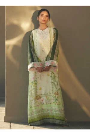 Selah Kiwi Crepe Kaftan