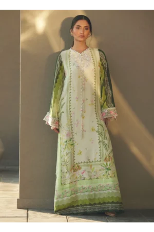 Selah Kiwi Crepe Kaftan
