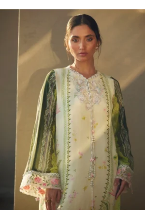 Selah Kiwi Crepe Kaftan