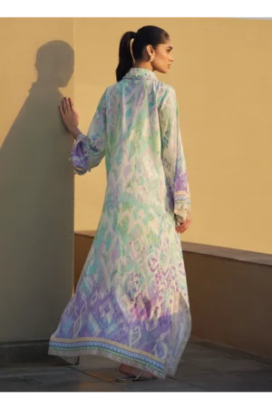 Marisol Ikkat Crepe Kaftan