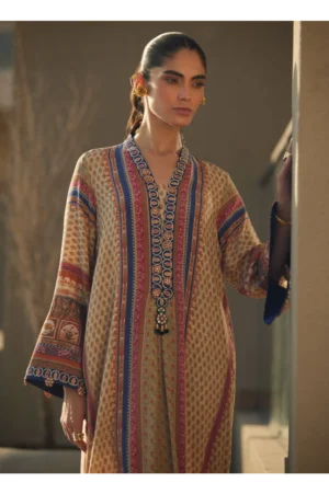 Sora Sand Crepe Kaftan