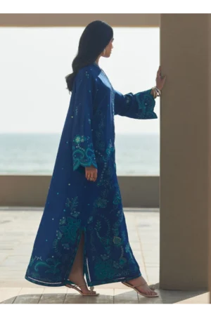 liri Ink Blue Kaftan