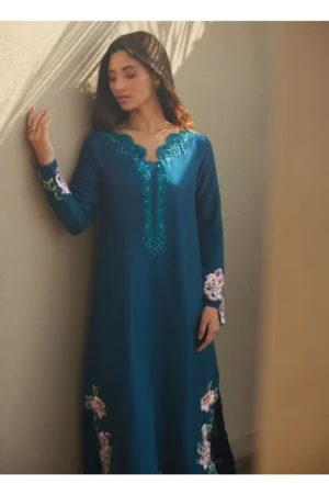 Terra Teal Kaftan