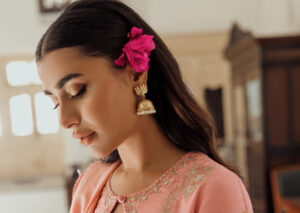 Siganture Lotus Jhumkas