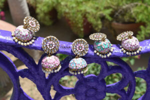 Classic Pastel Jhumkas