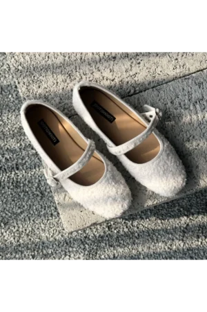 Snow Boucle Mary Jane