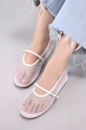 Snow Breeze Mesh Mary Jane