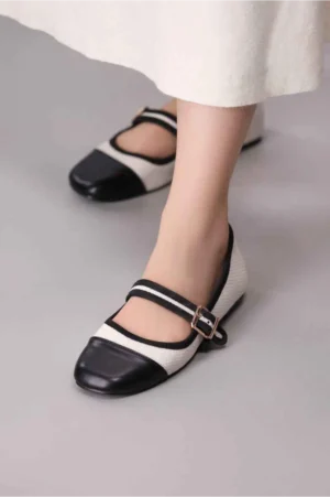Parisian Cap-Toe Mary Jane