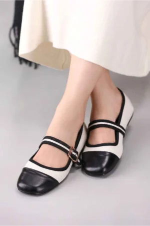 Parisian Cap-Toe Mary Jane