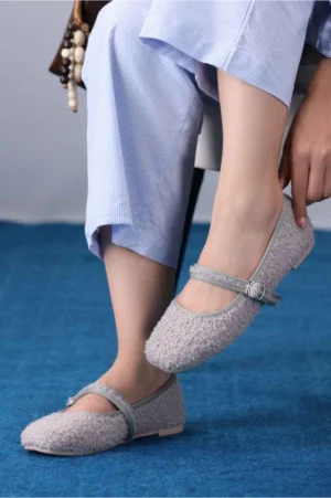 Moonstone Boucle Mary Jane