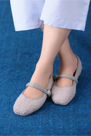 Moonstone Boucle Mary Jane
